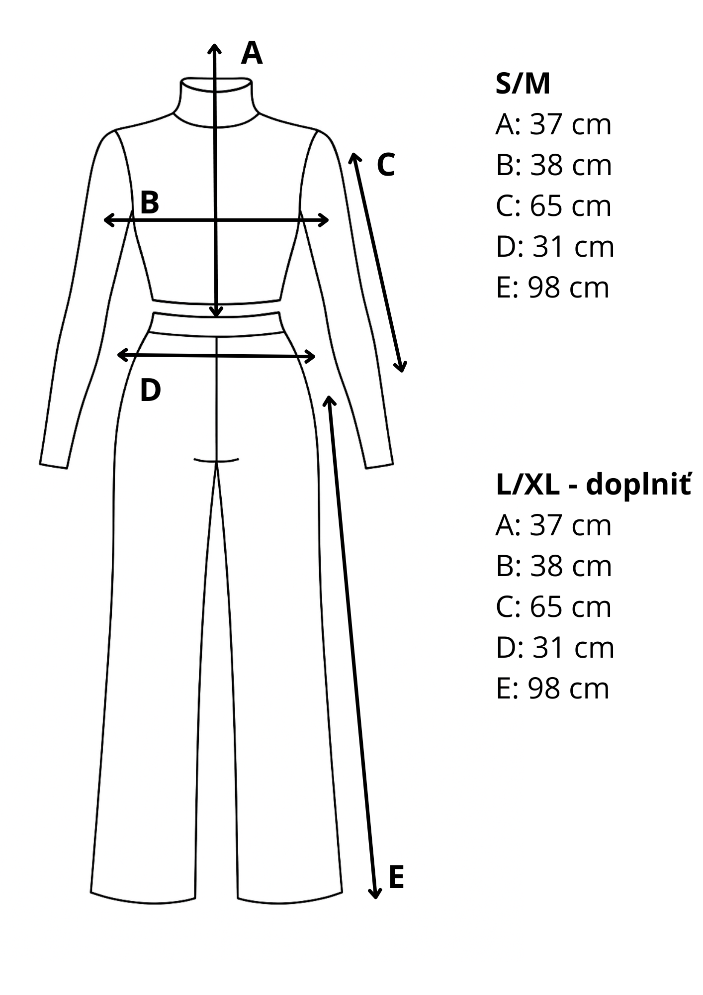 hnedý komplet - doplniť veľkosť L-XL